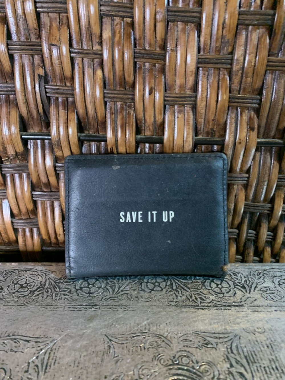 Vintage Fossil Magnetic Close Wallet